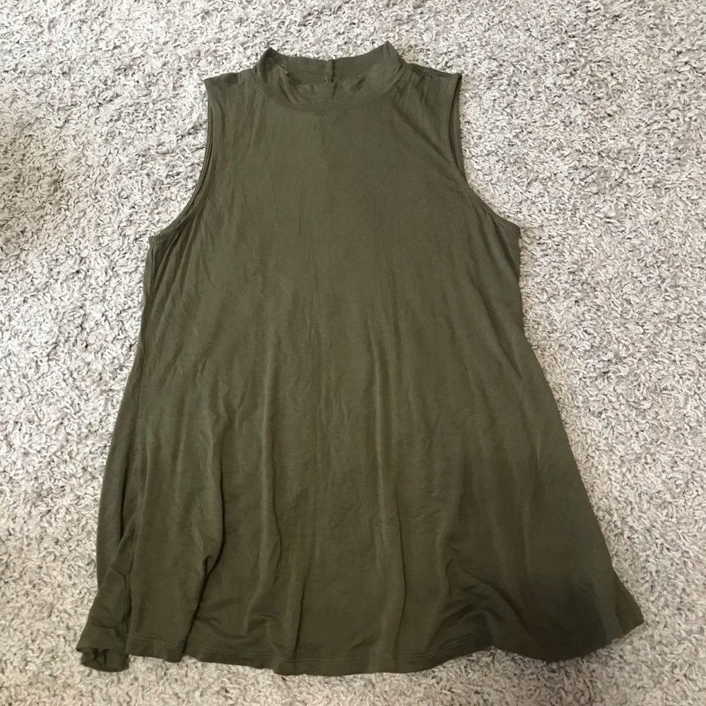 High neck long tank